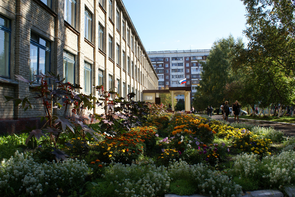 Фотография школы.